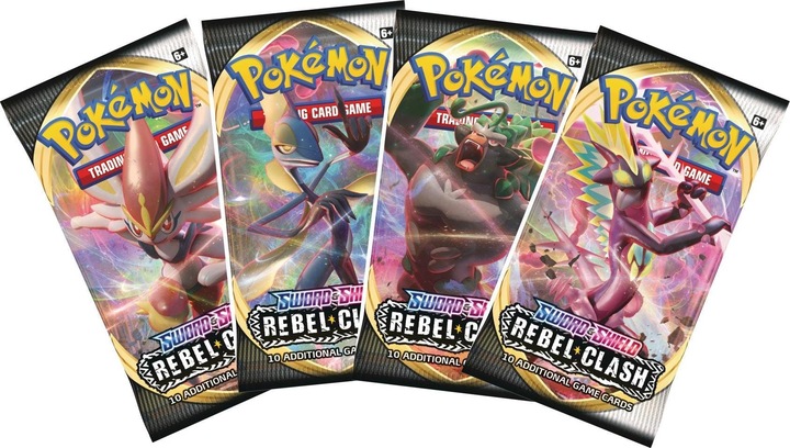 Actual product image Pokémon Rebel Clash (English, Booster Pack)