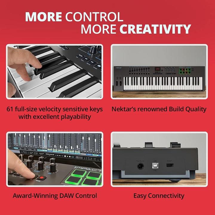 Produktbild Nektar Impact LX61+ (Keyboard)