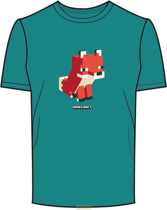 Heroes Inc Minecraft T-Shirt Simple Fox Grösse S