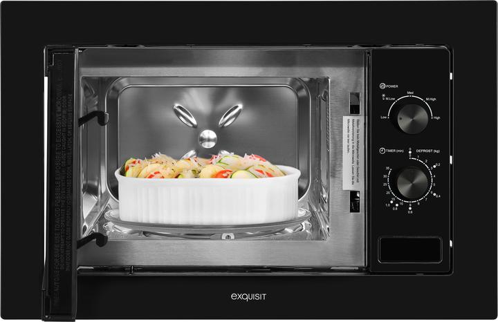 Produktbild Exquisit EMW10-020 Schwarz Grossgeräte