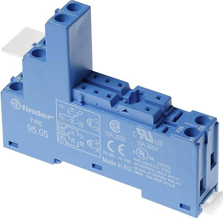 Produktbild Finder Sockel für Relais bis 40.51 und 40.52 (95.05SPA) (Relaissockel)