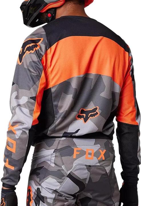 Actual product image Fox 180 BNKR Jersey - Grey Camo (Men, S)