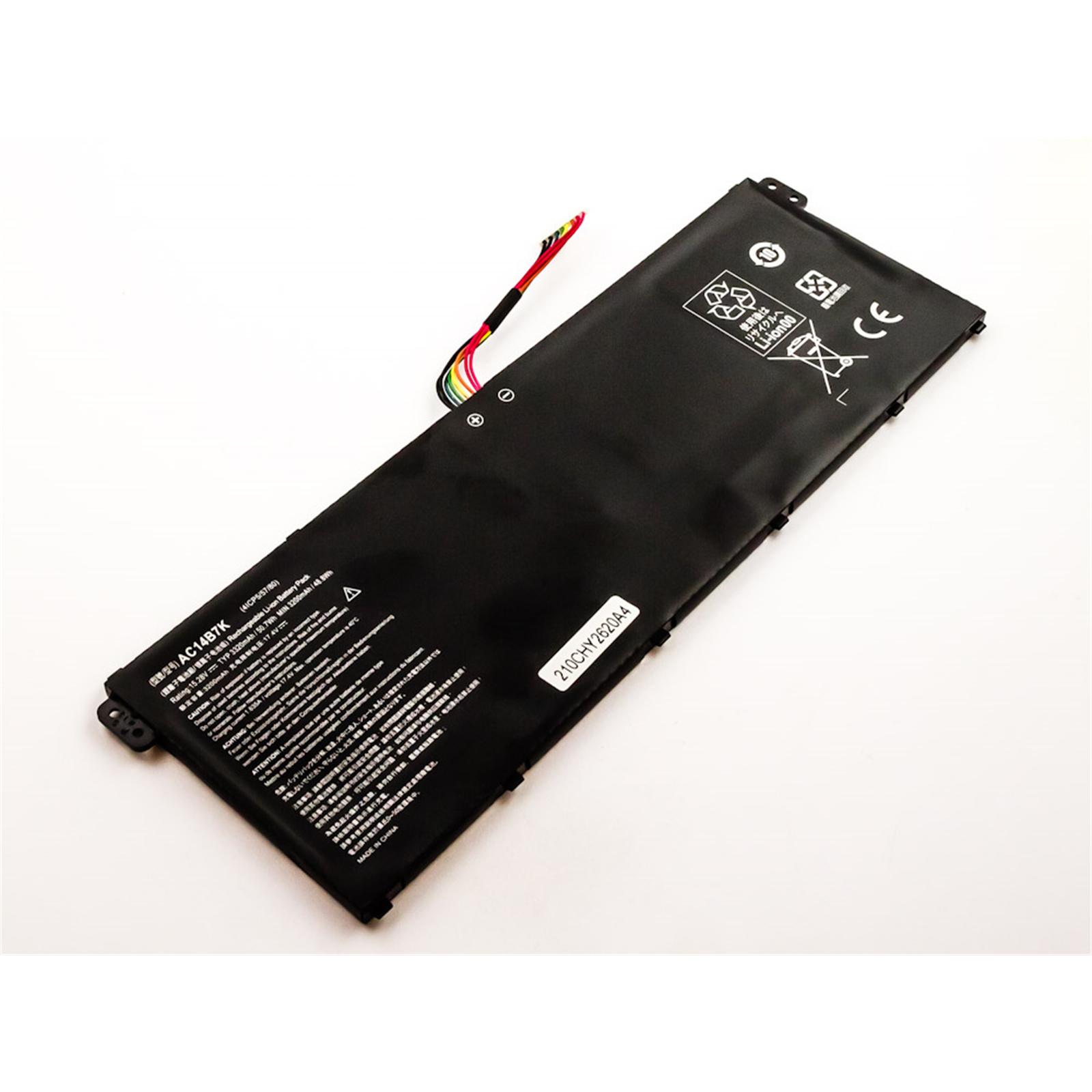 AGI Akku kompatibel mit Acer Swift 3 SF314-56-52YM (1 Zellen, 3250 mAh), Notebook Akku, Schwarz