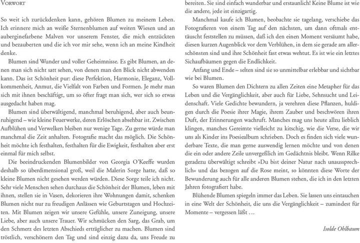 Produktbild Poesie der Blumen (Deutsch, Isolde, Ohlbaum, 2016)