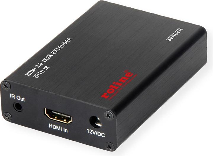 Productafbeelding Roline HDMI A/V verlenger via Cat.6A kabel, 4K@60Hz, 30 m