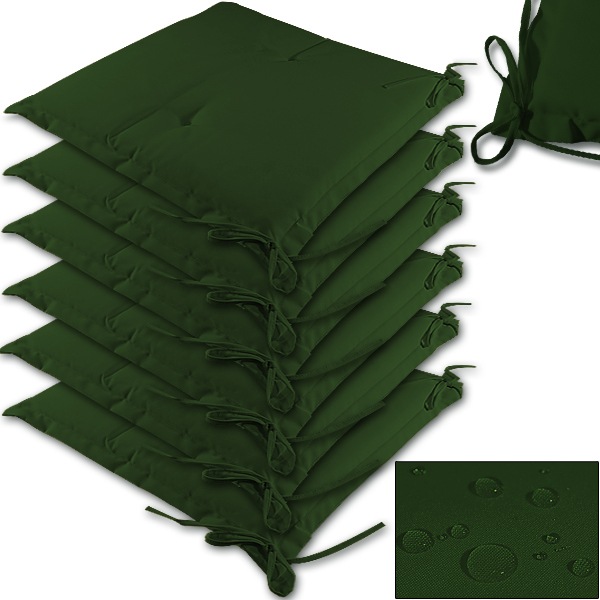 Actual product image Detex Set of 6 chair covers (43 x 39 x 5 cm)