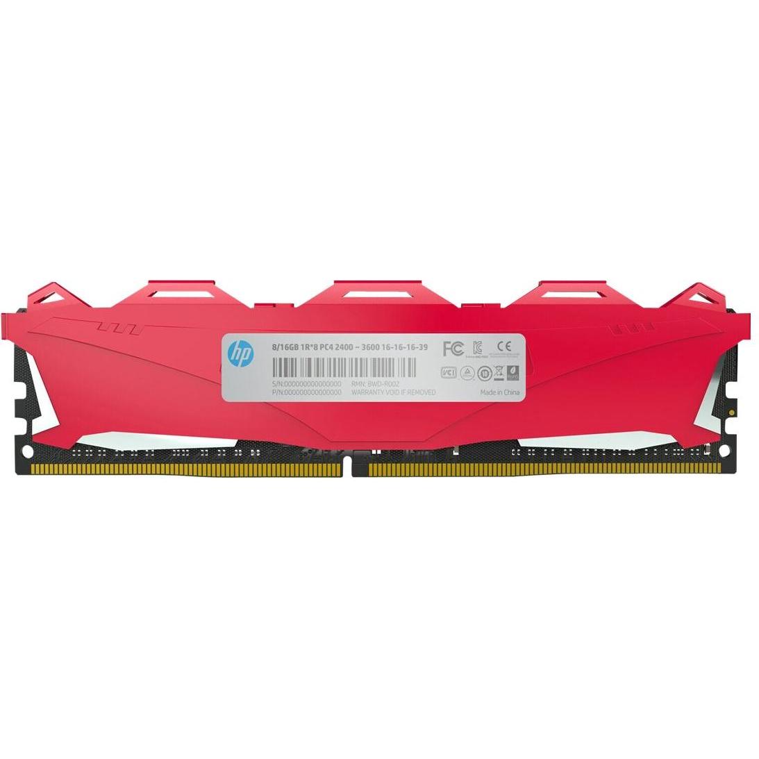 HP V6 DDR4 Modul (1 x 8GB, 3200 MHz, DDR4-RAM, DIMM), RAM, Schwarz