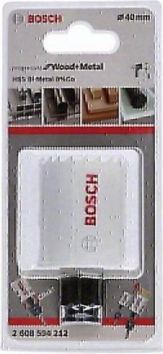 Actual product image Bosch Professional Zubehör Saw ring HSS-Co Bi-metal SDS-Click (40 mm)