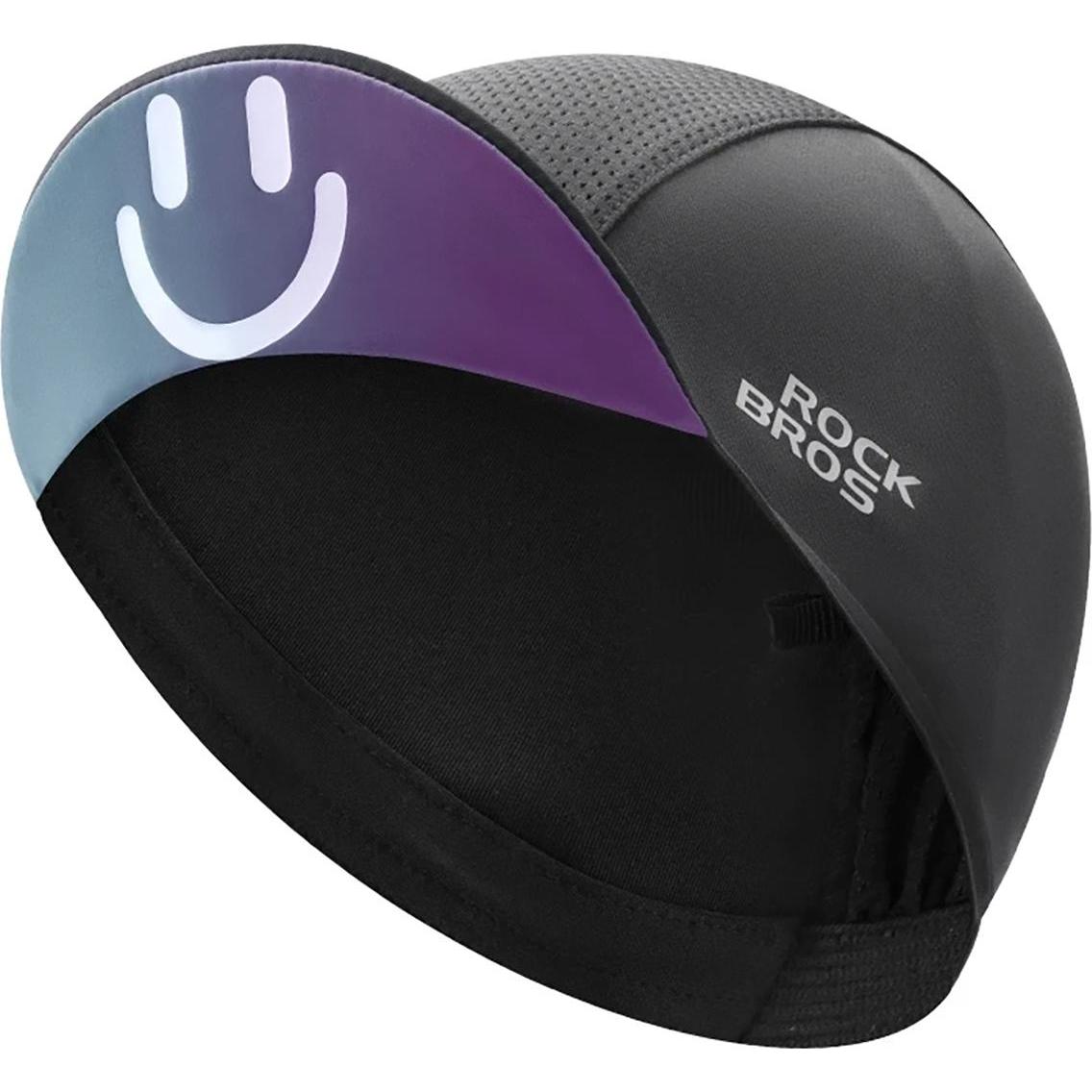 Rockbros, Berretto, 18230005001 berretto da ciclismo con visiera - nero, Nero