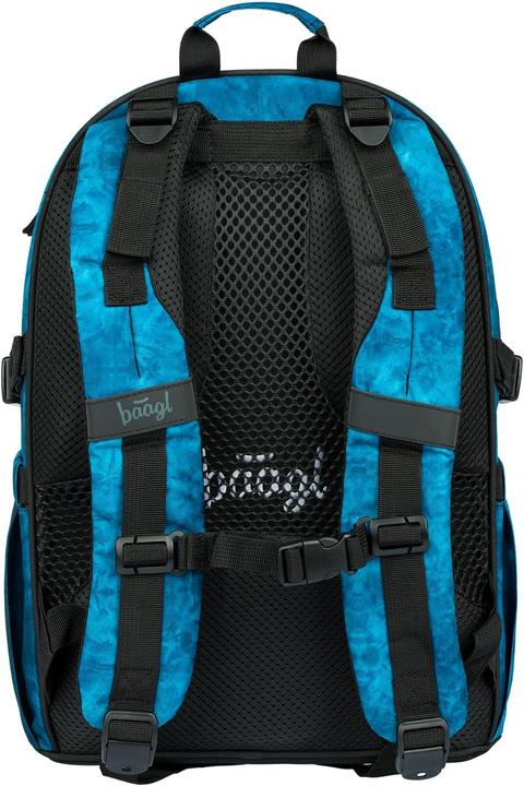 Produktbild Baagl SET 3 - Core Ocean Schulset / Rucksack / Federmäppchen / Tasche (25 l)