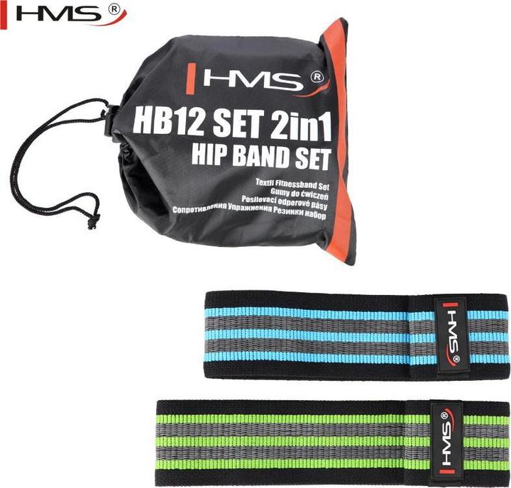 Actual product image HMS HB12 SET 2in1 HIP BAND SET (0.78 m, Strong)