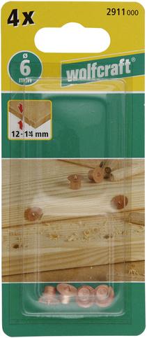 Actual product image wolfcraft 4 Centre Points - Dowel Marking Points, Ø 8 mm (4 pcs.)