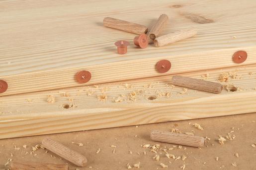 Produktbild wolfcraft wolfcraft 1 Dübel-Set 31-tlg. ø6mm (1 Stk.)