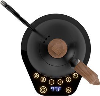 Image du produit Brewista Artisan Variable Temperature Electric Gooseneck Kettle Matte Black with Wood 1000ml (1 l)