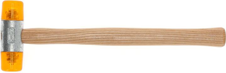 Actual product image Gedore Plastic mallet, Ø 27 mm, Replaceable heads made of cellulose acetate, Robust ash handle (242 g)