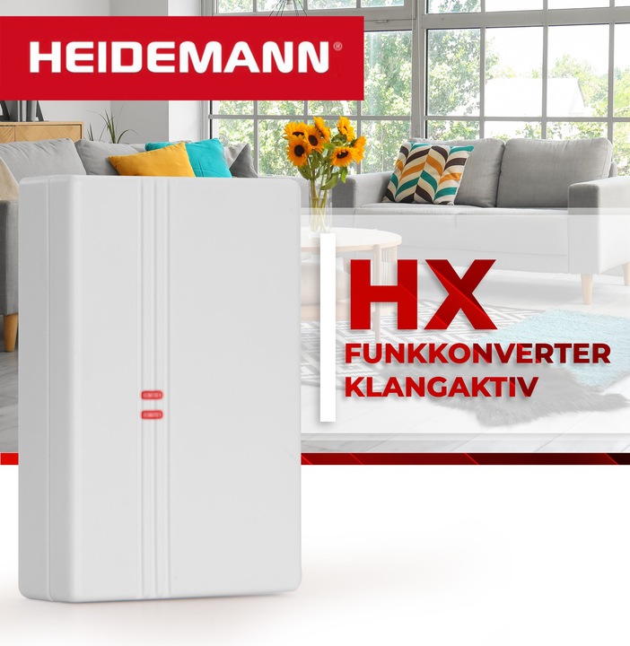 Produktbild Heidemann HX Funkkonverter drahtlos (Klingelerweiterung) (Funk)