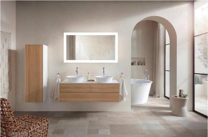 Actual product image Duravit WHITE TULIP bathtub d= 1400mm, free-standing white (330 l, 140 cm, 140 cm)