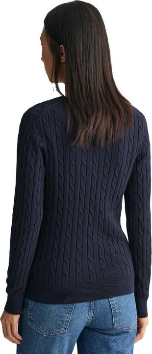 Actual product image GANT Stretch Cotton Cable V-Neck (XL)