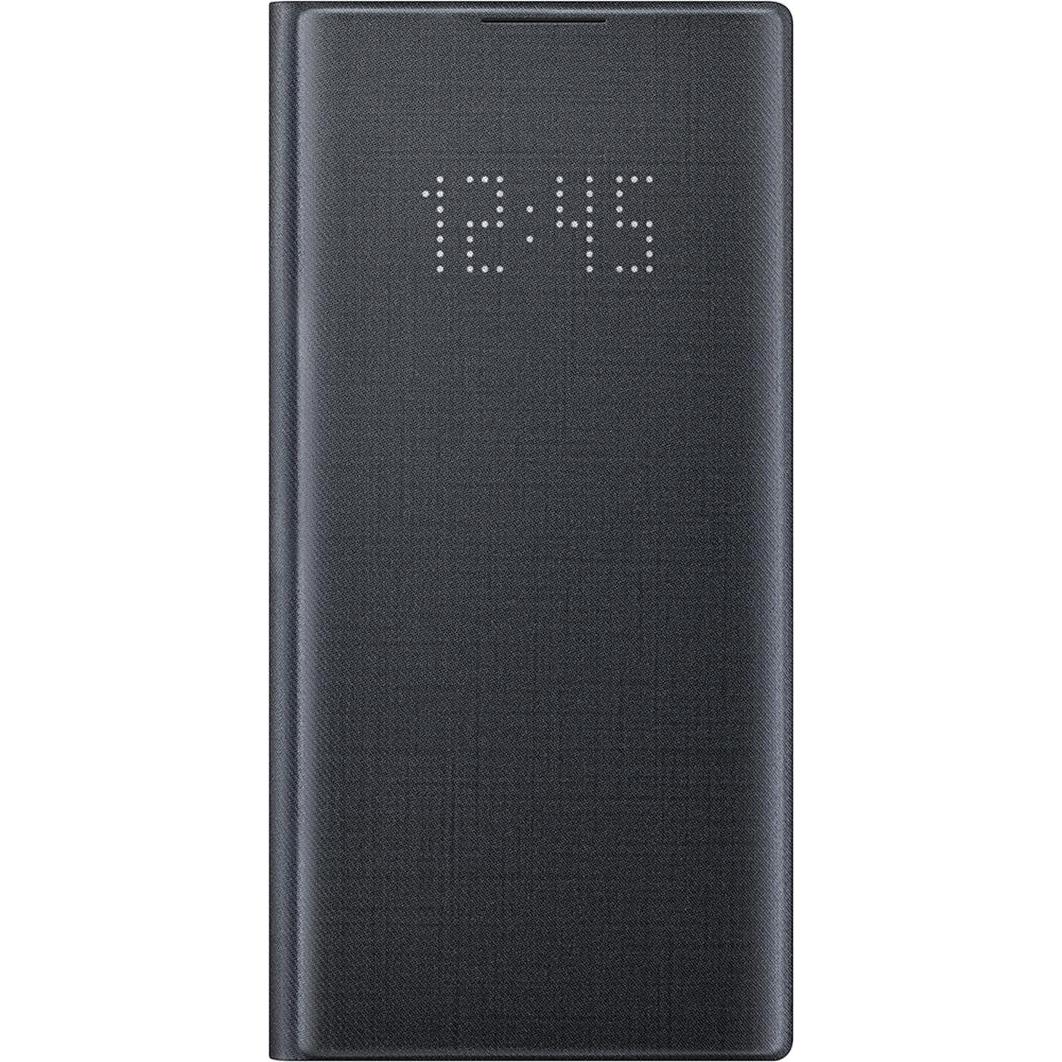 Samsung LED View Cover (Samsung Galaxy Note 10), Smartphone Hülle, Schwarz