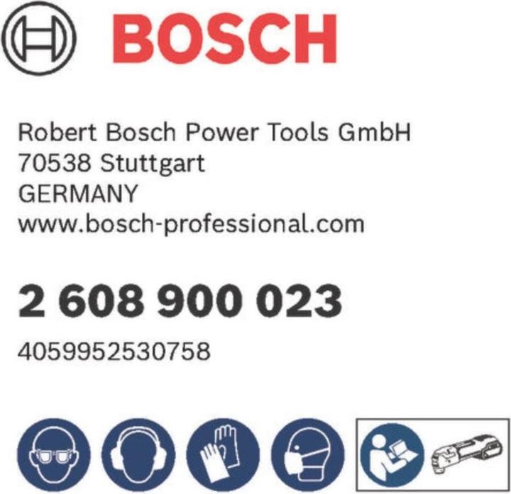 Produktbild Bosch Professional Zubehör EXPERT MetalMax MAII 32 AIT Blatt für Multifunktionswerkzeuge, 70 x 32 mm, 10 Stück