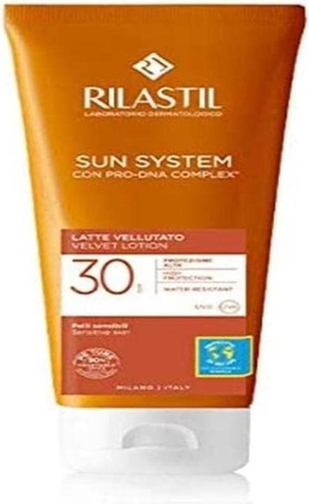 Immagine prodotto Rilastil Sun System Velvet Milk SPF30 Crema solare per il corpo 200ml (Latte solare, SPF 30, 200 ml)
