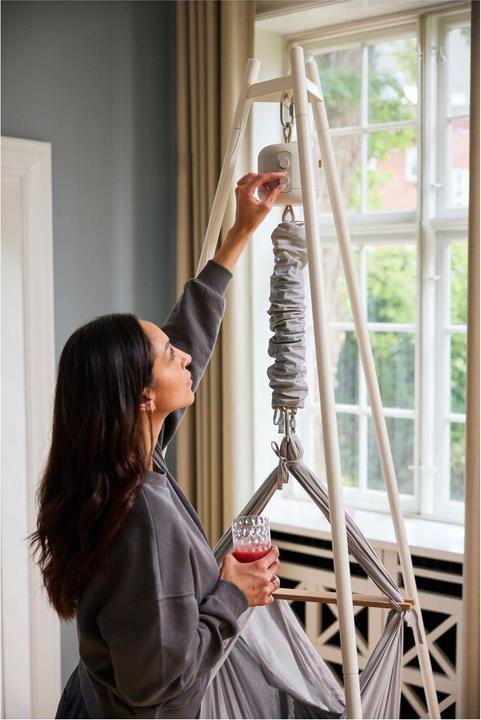 Actual product image Membantu Set with stand with Premium spring cradle and LeeLo01 motor