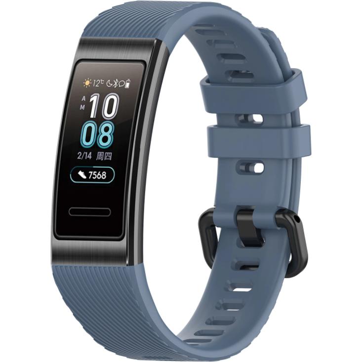 Strap-it Armband (Silikon), Uhrenarmband, Mehrfarbig, Grau, Blau
