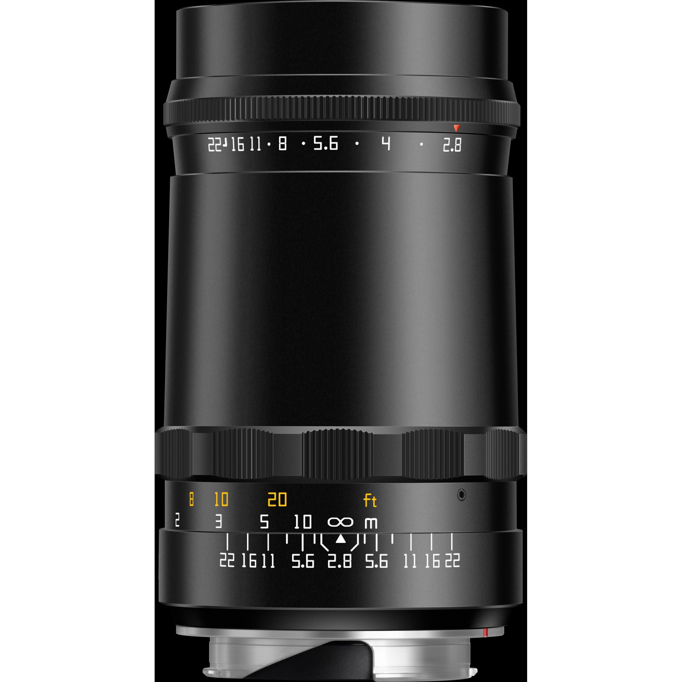 TTArtisan M 100mm f/2,8 für Leica M (Leica M, Vollformat), Objektiv, Schwarz
