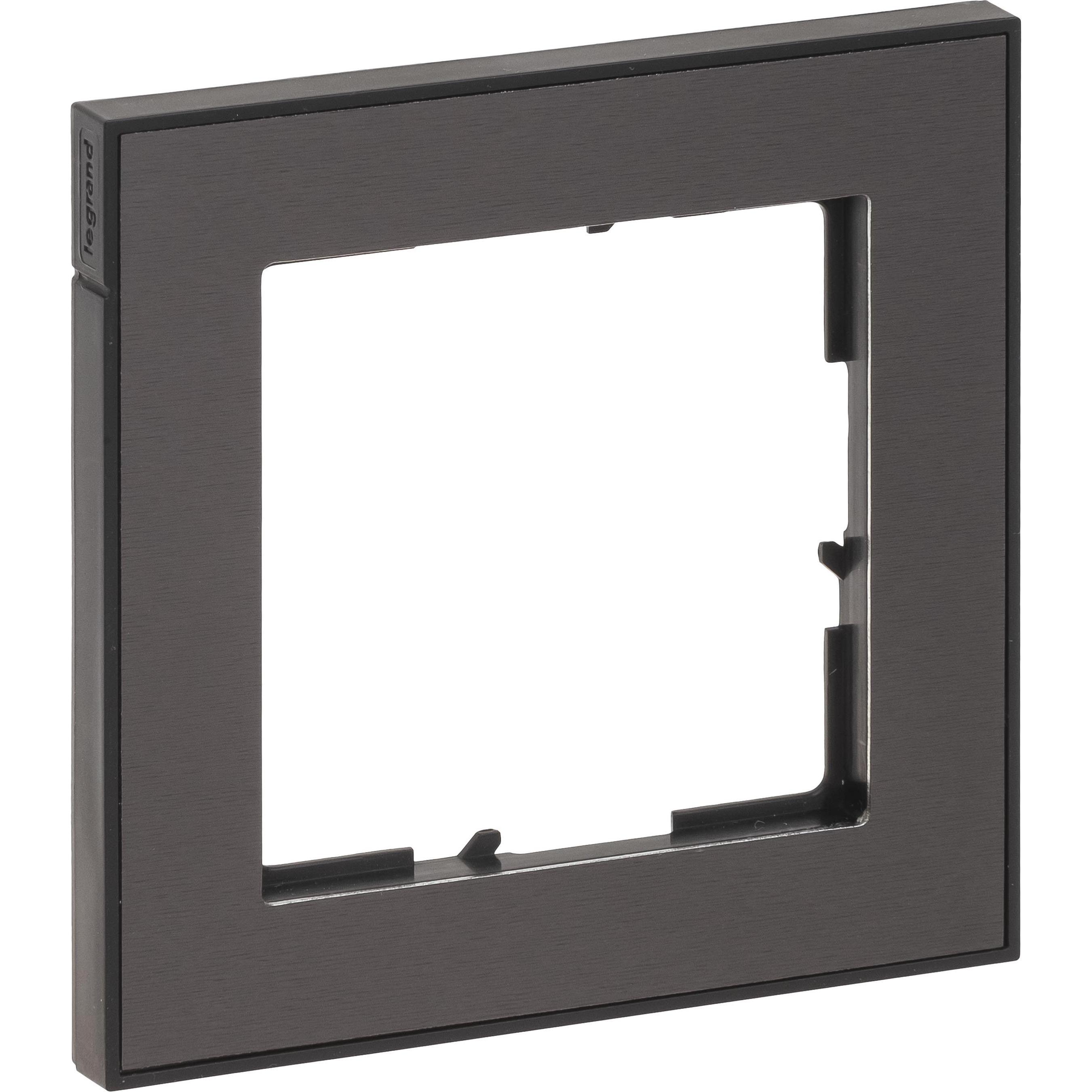 Legrand, Zubehör Schalterprogramm, Seano+ 1-fach Rahmen mit Echtmaterialoberfläche