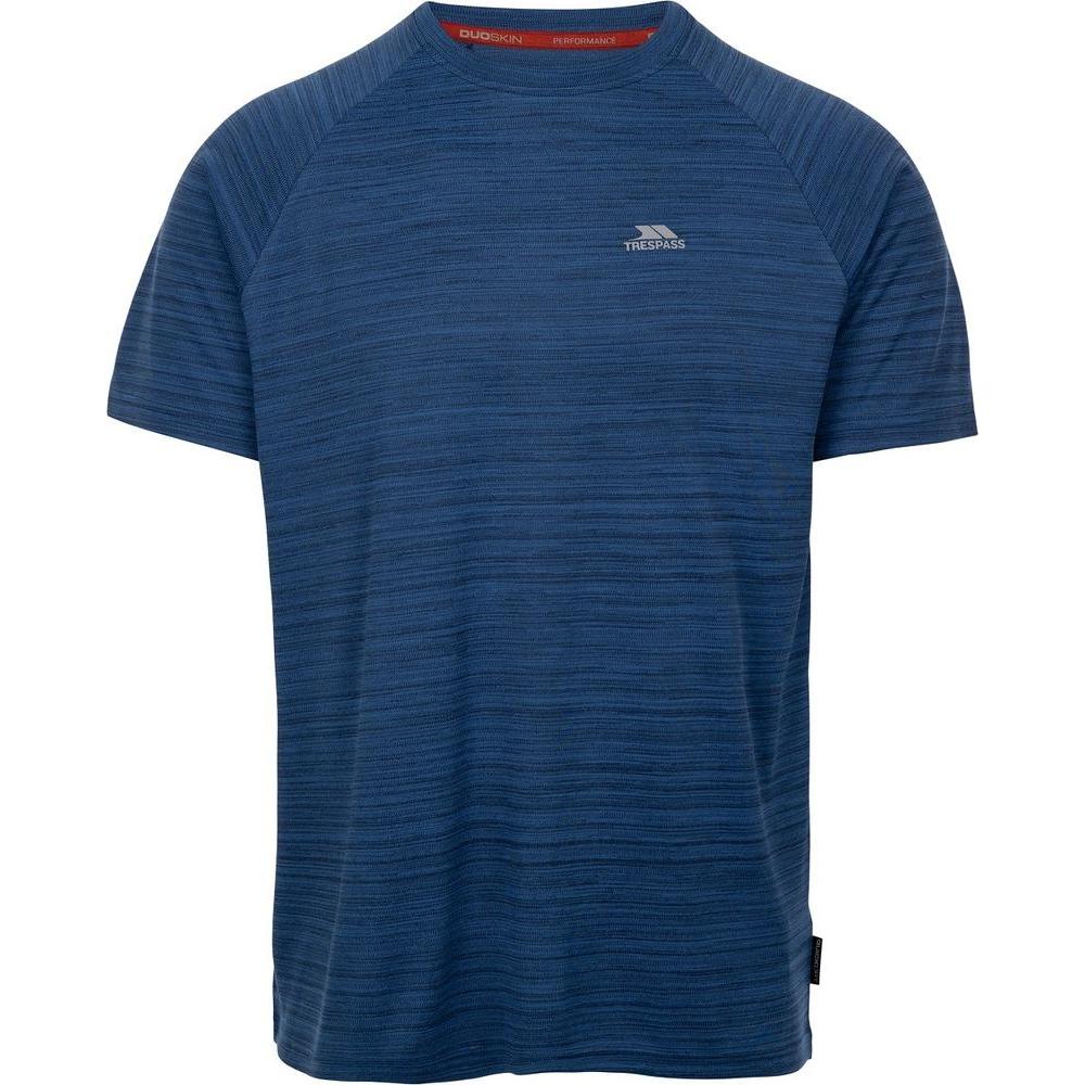 Trespass, Herren, Sportshirt, LEECANA Herren T-Shirt (M), Blau, M