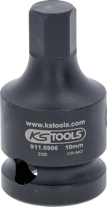 Actual product image KS Tools 1/2" power bit socket (10 mm)