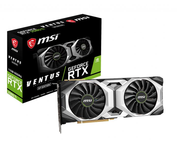 Immagine prodotto MSI GeForce RTX 2080 Ti VENTUS 11G GP (11 GB)
