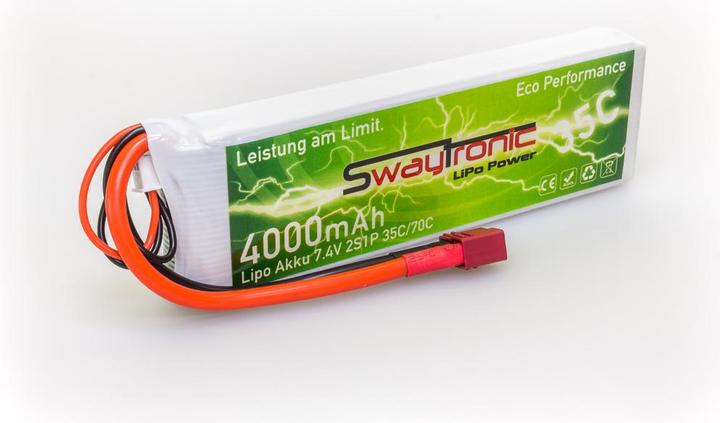 Immagine prodotto Swaytronic Batteria 2S (7.40 V, 4000 mAh)