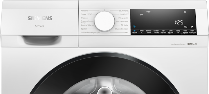 Image du produit Siemens WG34G2070 (8 kg, Gauche)
