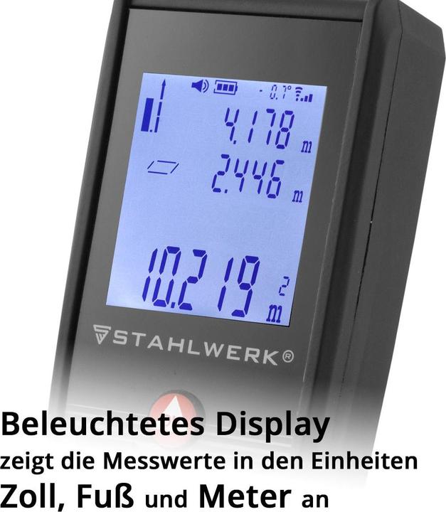 Actual product image Stahlwerk LE-100 ST (100 m, 635 nm)