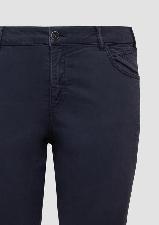Produktbild S.Oliver Hose Gewaschene Hose im Slim Fit aus Baumwollsatin (44)