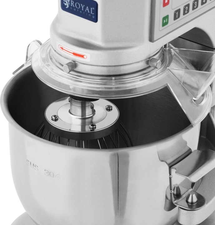 Produktbild Royal Catering Teigknetmaschine Planetenrührwerk 7 l 650 W Planetenrührmaschine (650 W)