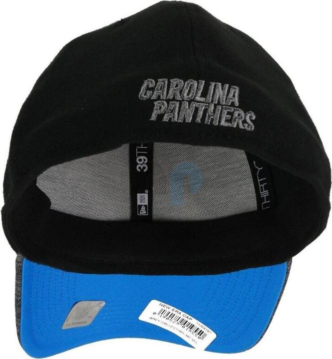 Produktbild New Era NFL - Carolina Panthers - Grey Collection 39Thirty Cap schwarz ML (59)