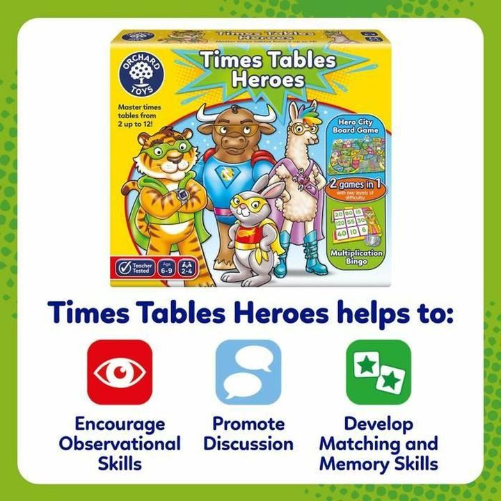 Produktbild Orchard Times Tables Heroes (Französisch)