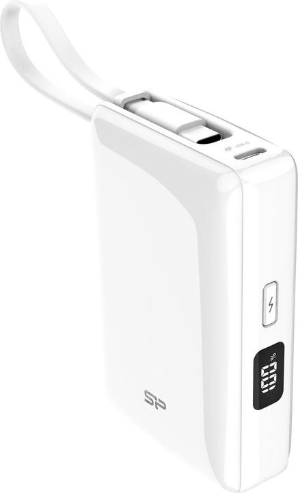 Produktbild Silicon Power Powerbank CP10 10000 mAh Schwarz (10000 mAh, 18 W, 37 Wh)