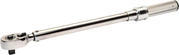 Produktbild Irimo Mechanisch verstellbarer Drehmoment-Klickschlüssel mit markierter Skala & festem Ratschenkopf (1", 200 Nm, 1000 Nm)