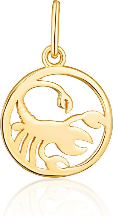 Immagine prodotto JVD Gold-Plated Scorpio Sign Pendant