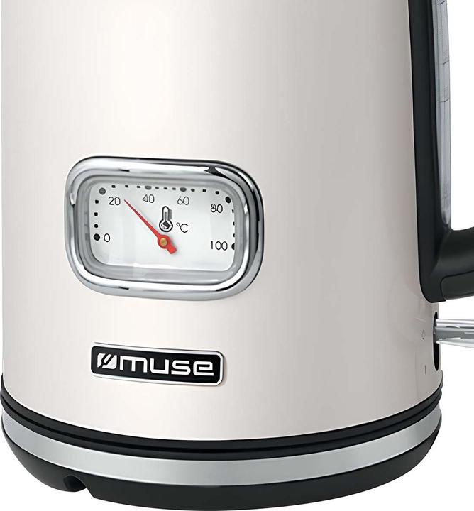 Image du produit Muse MS020 SC Bouilloire en acier inoxydable beige (1.70 l)