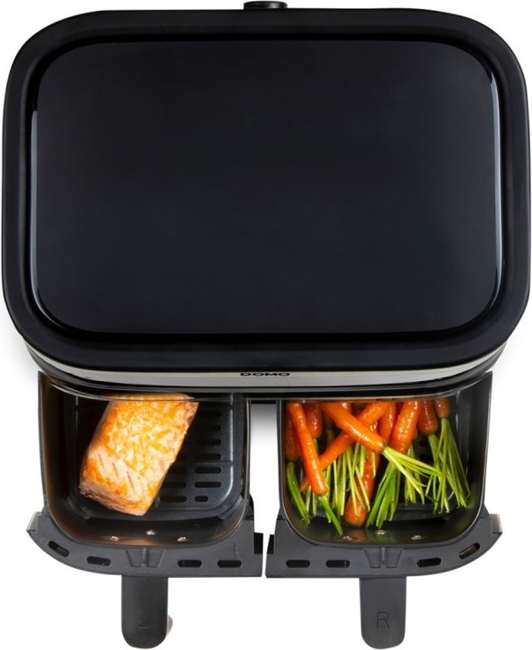 Image du produit Domo DO537FR Friteuse Protection contre la surchauffe, fonction minuterie, avec écran, revêtement
