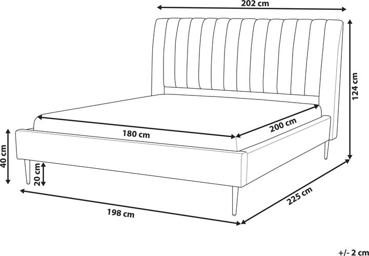 Actual product image Beliani Marville (180 x 200 cm)