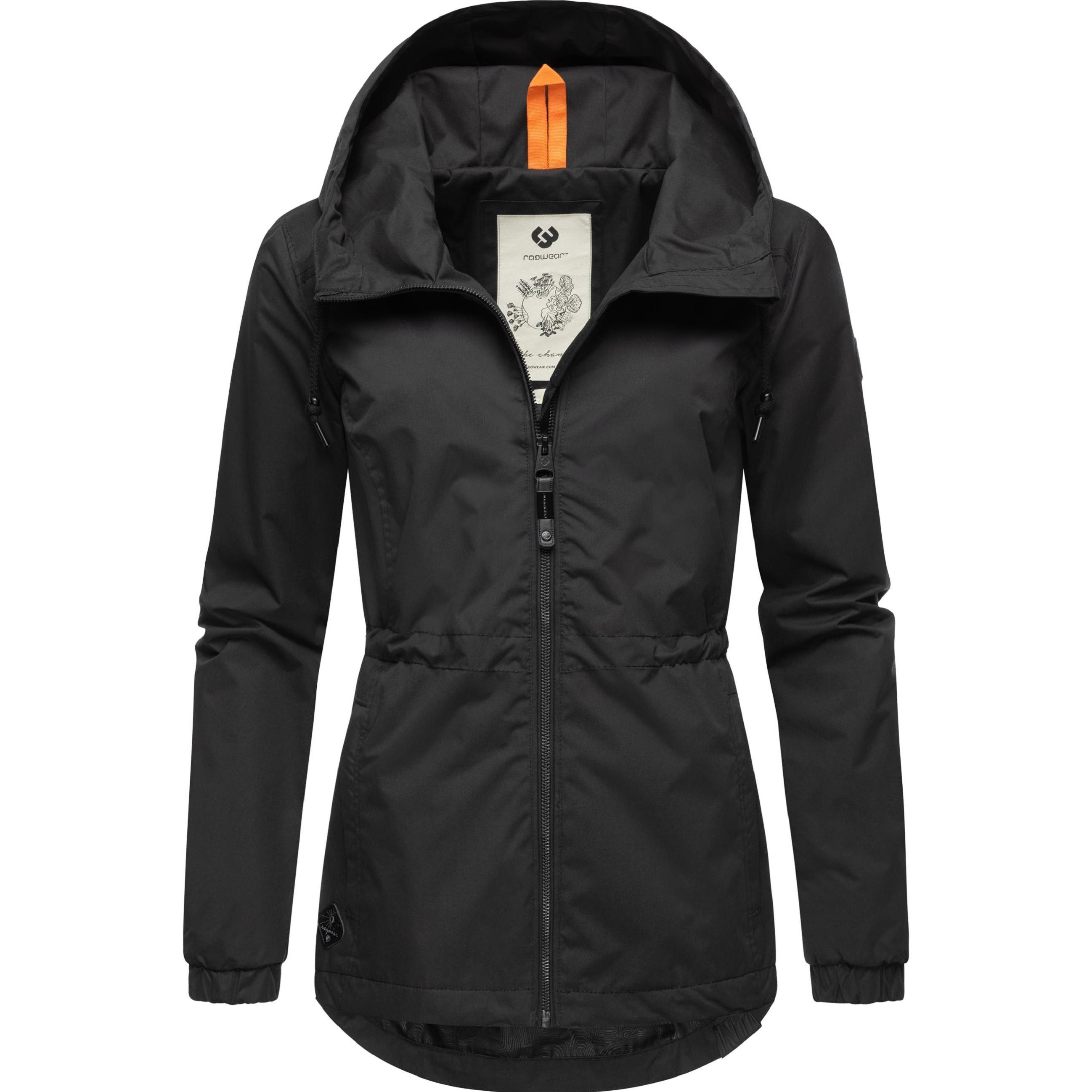 Ragwear, Damen, Jacke, Danka (M), Schwarz, M