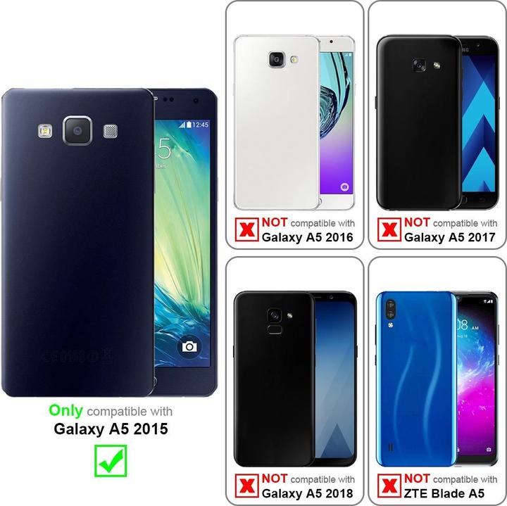 Actual product image Cadorabo Chain case for Samsung Galaxy A5 2015 necklace cover adjustable