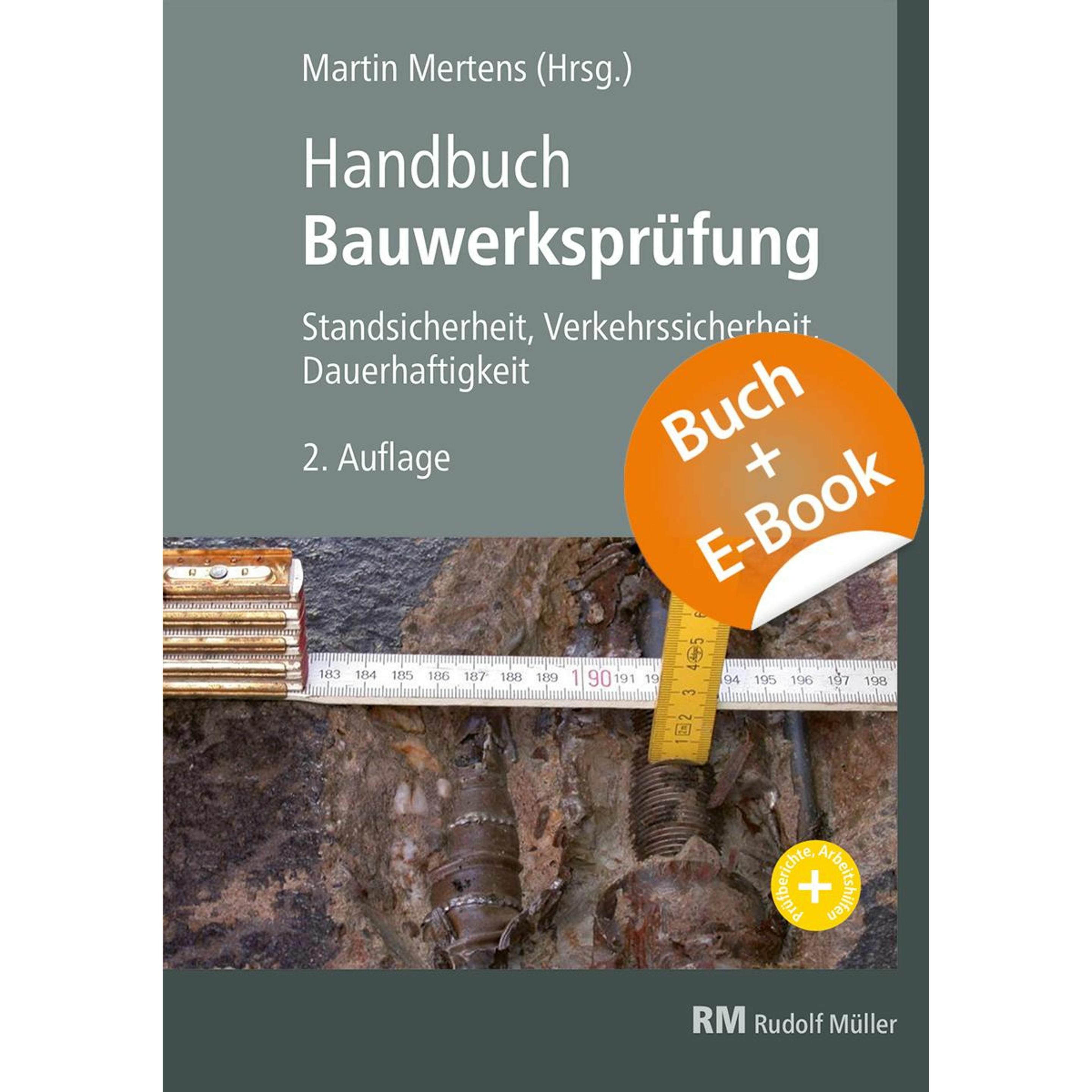 Handbuch Bauwerksprüfung - mit E-Book, Fachbücher von Michael Höhne, Balthasar Gehlen, Nicole de Witt, Jürgen Bohlander,...