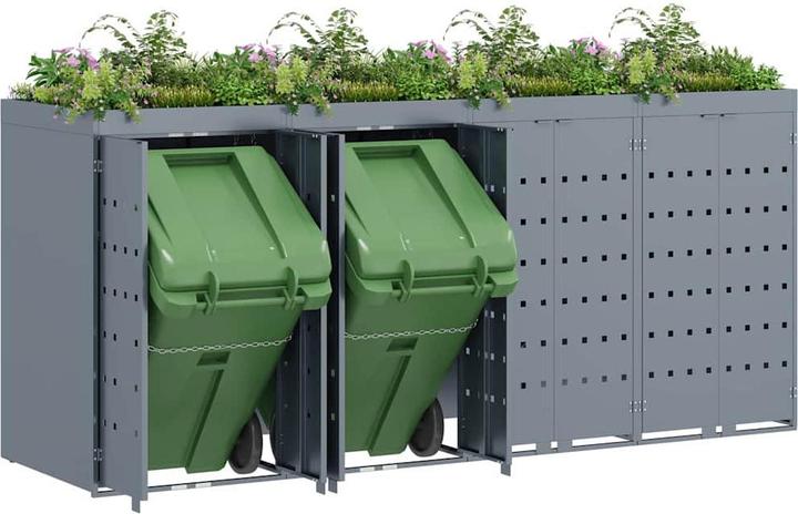 Produktbild vidaXL Rollbehälterlagerung