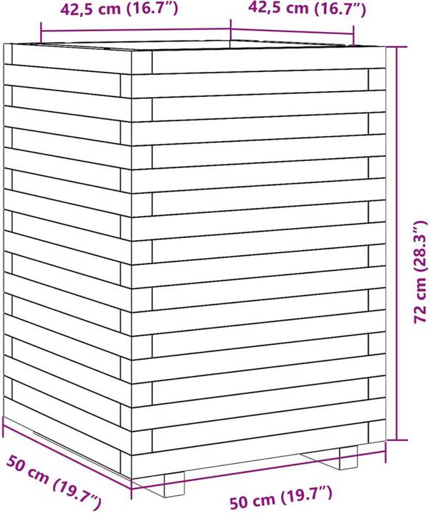 Produktbild vidaXL Pflanzkübel